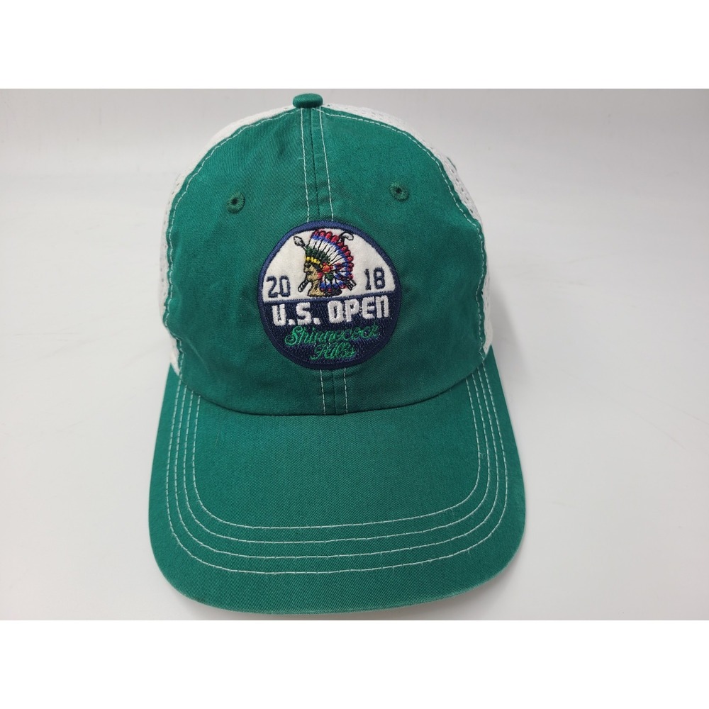 2018 US Open Shinnecock‎ Hills Ahead Mesh Adjustable Hat Cap Dad Men Green White
